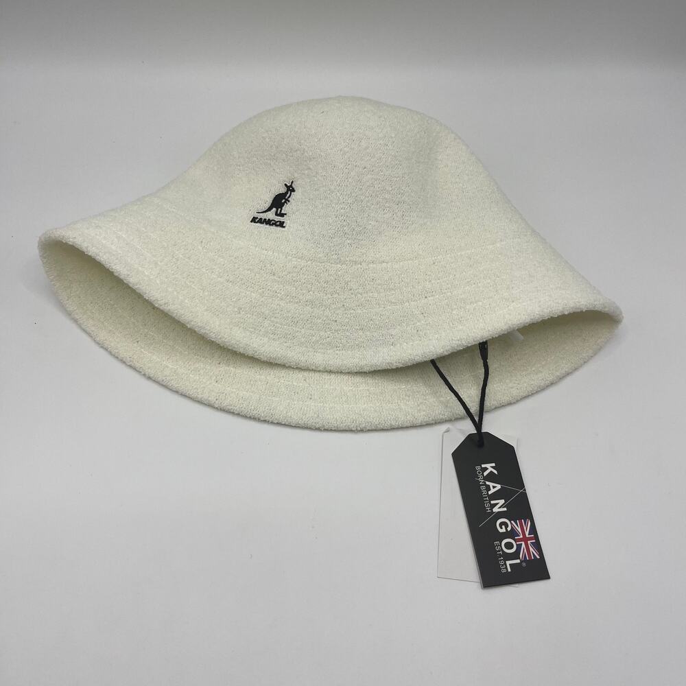 2Pcs Kangol Dome Bucket Hat, Unisex Hyuna Style Cap, Black White - Picture 6 of 11
